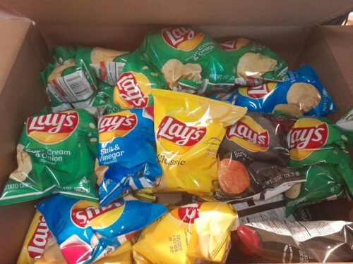 Lay’s Potato Chips, Classic, 1 Ounce (Pack of 104) photo review